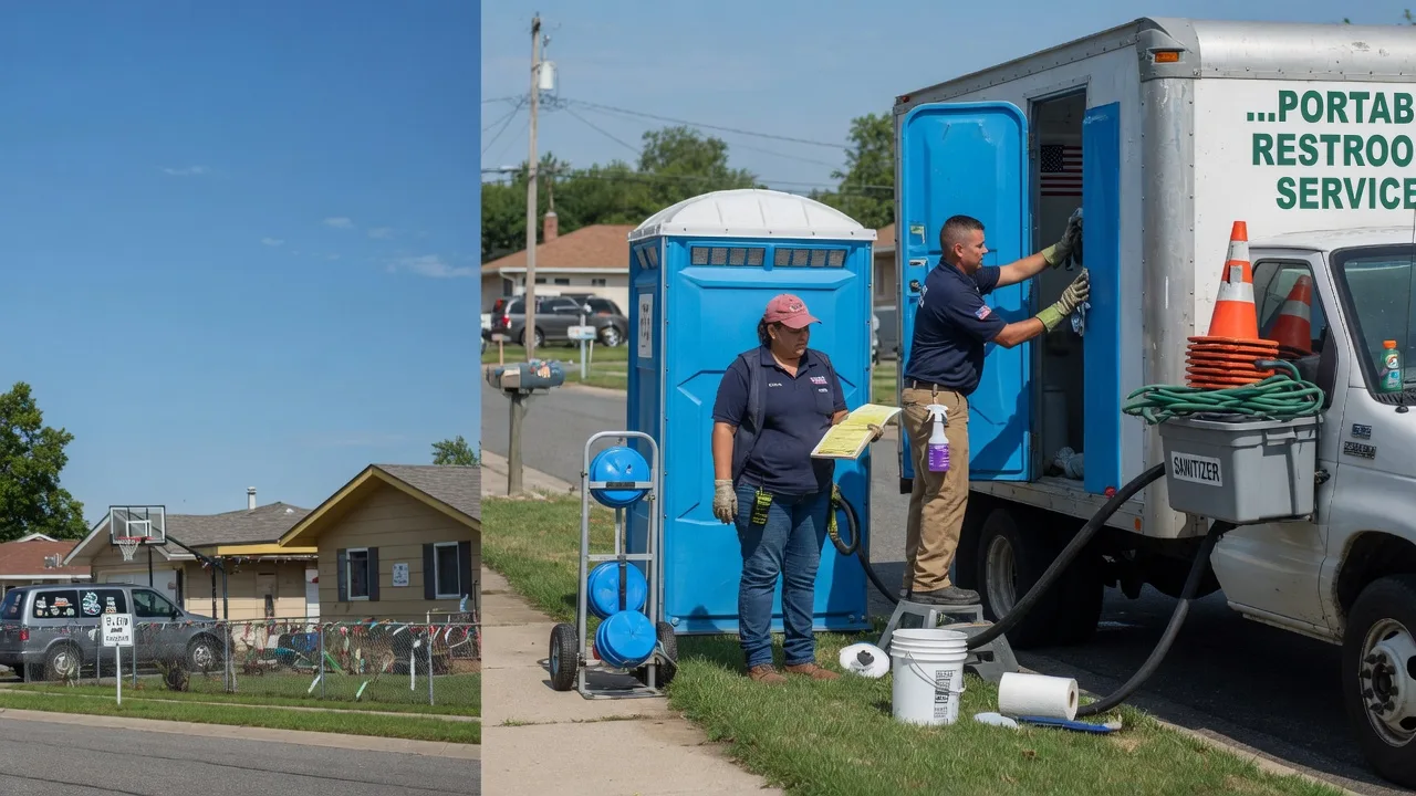 Portable Toilet Rental in Brownstown, IN near me